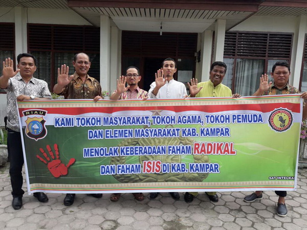 Kasat Intelkam Polres Kampar Silaturahmi ke Pengurus MUI dan FKUB Kampar
